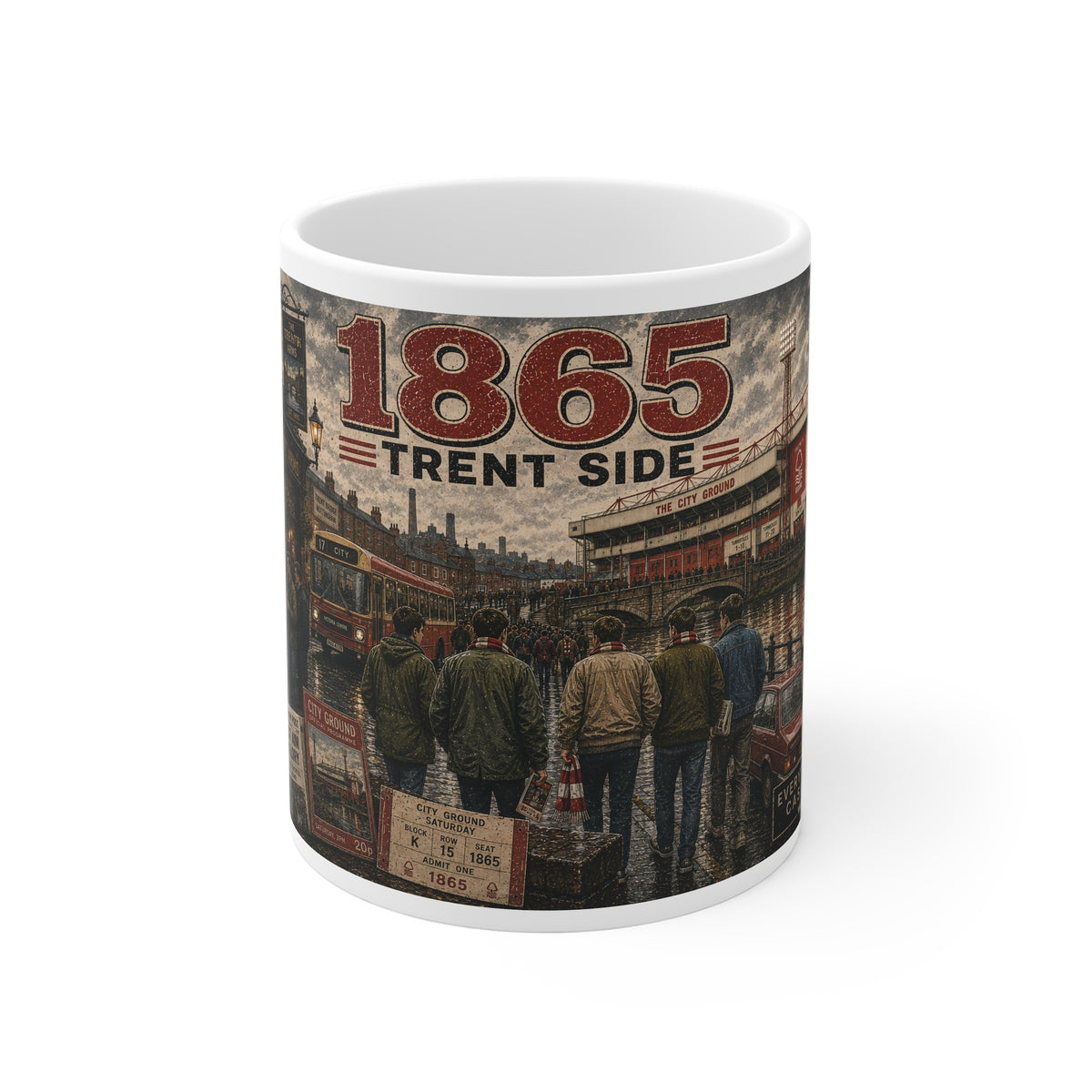 nottingham forest mug front view