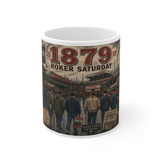 sunderland fc mug front view