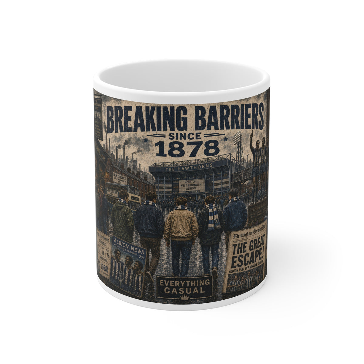 west brom fc mug front view