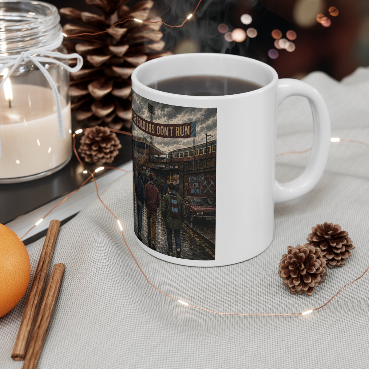 west ham mug christmas