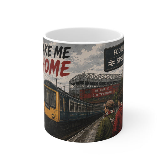 Manchester Take Me Home mug front view