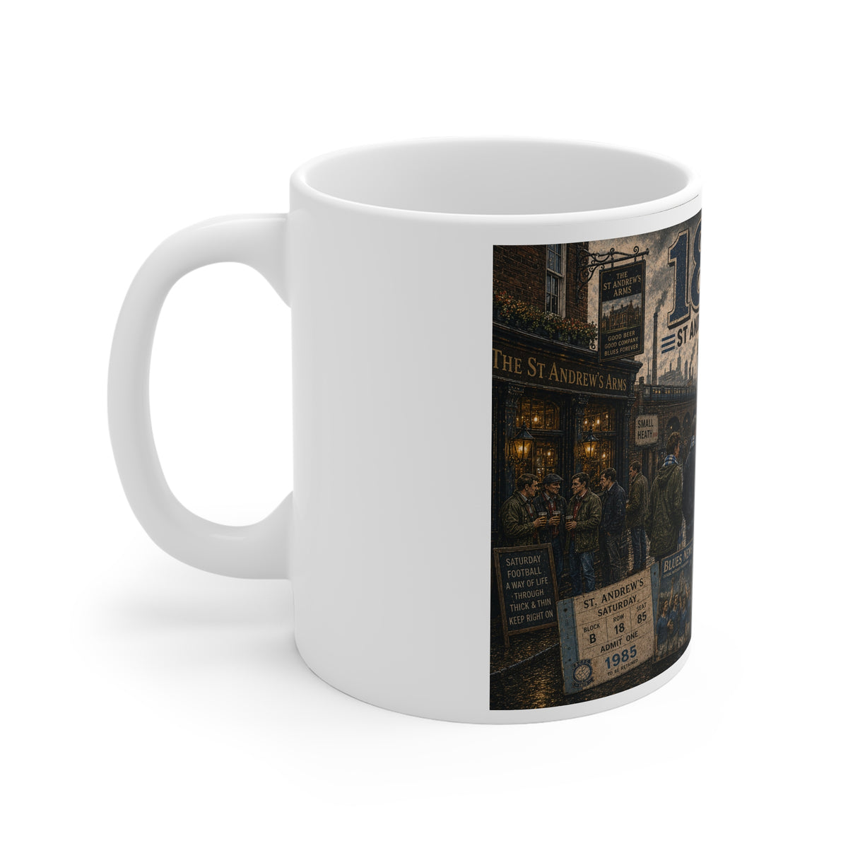 birmingham city mug side view