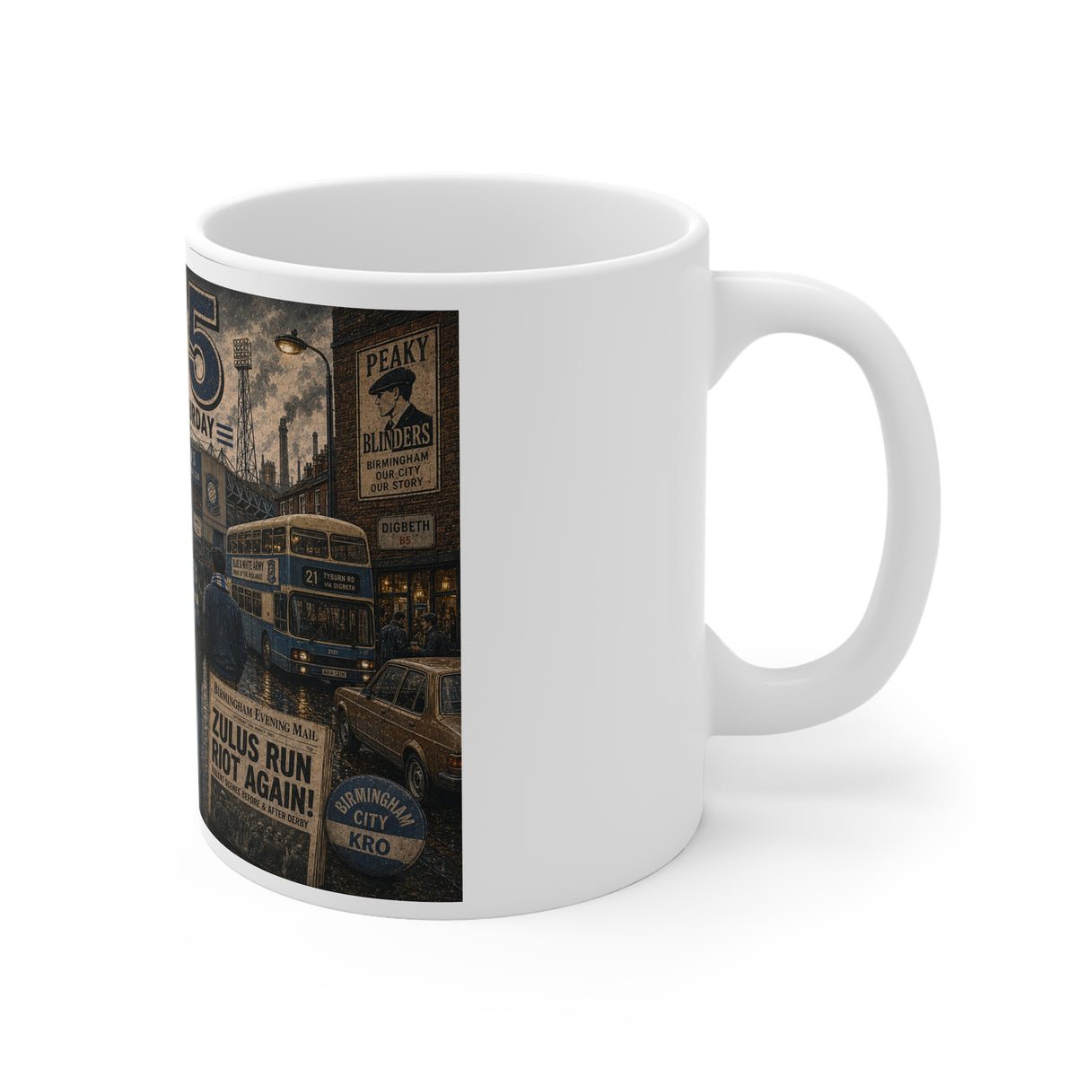 birmingham city mug side view