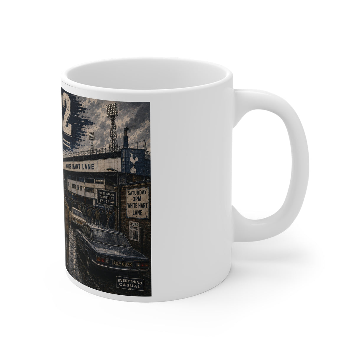 spurs mug side view handle