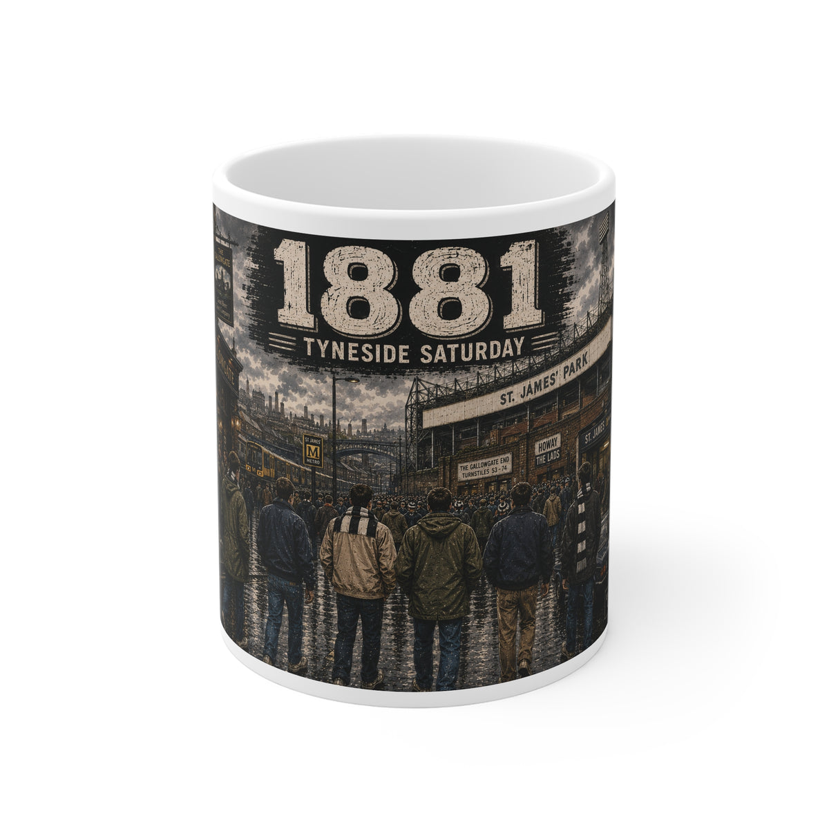 newcastle mug front view