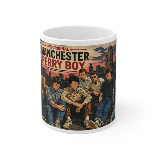 Manchester unted mug front view