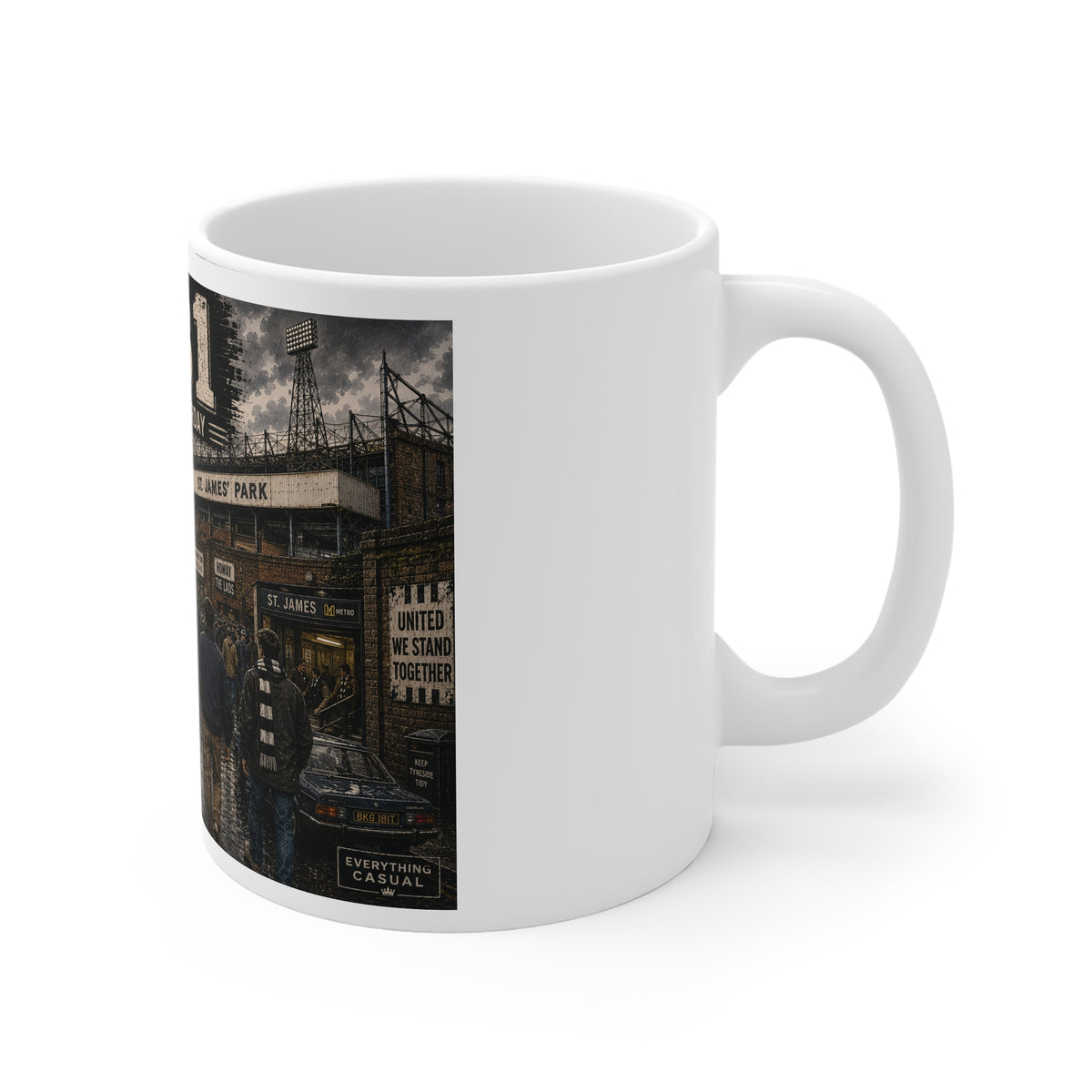 newcastle mug side view handle